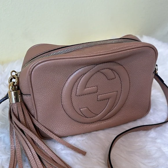 💯 Authentic Gucci Gucci Soho Disco Crossbody Bag🍀 - Picture 15 of 17